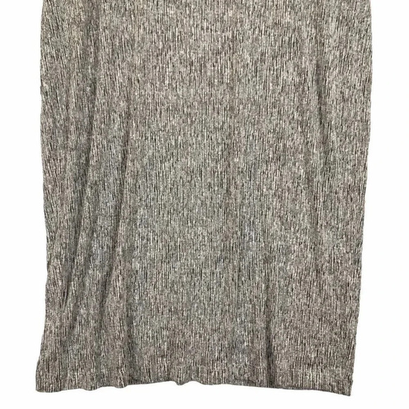 Pure Jill Knit LINEN COTTON Shift Dress Size Medium M Long Sleeve Lagenlook J - Picture 4 of 16